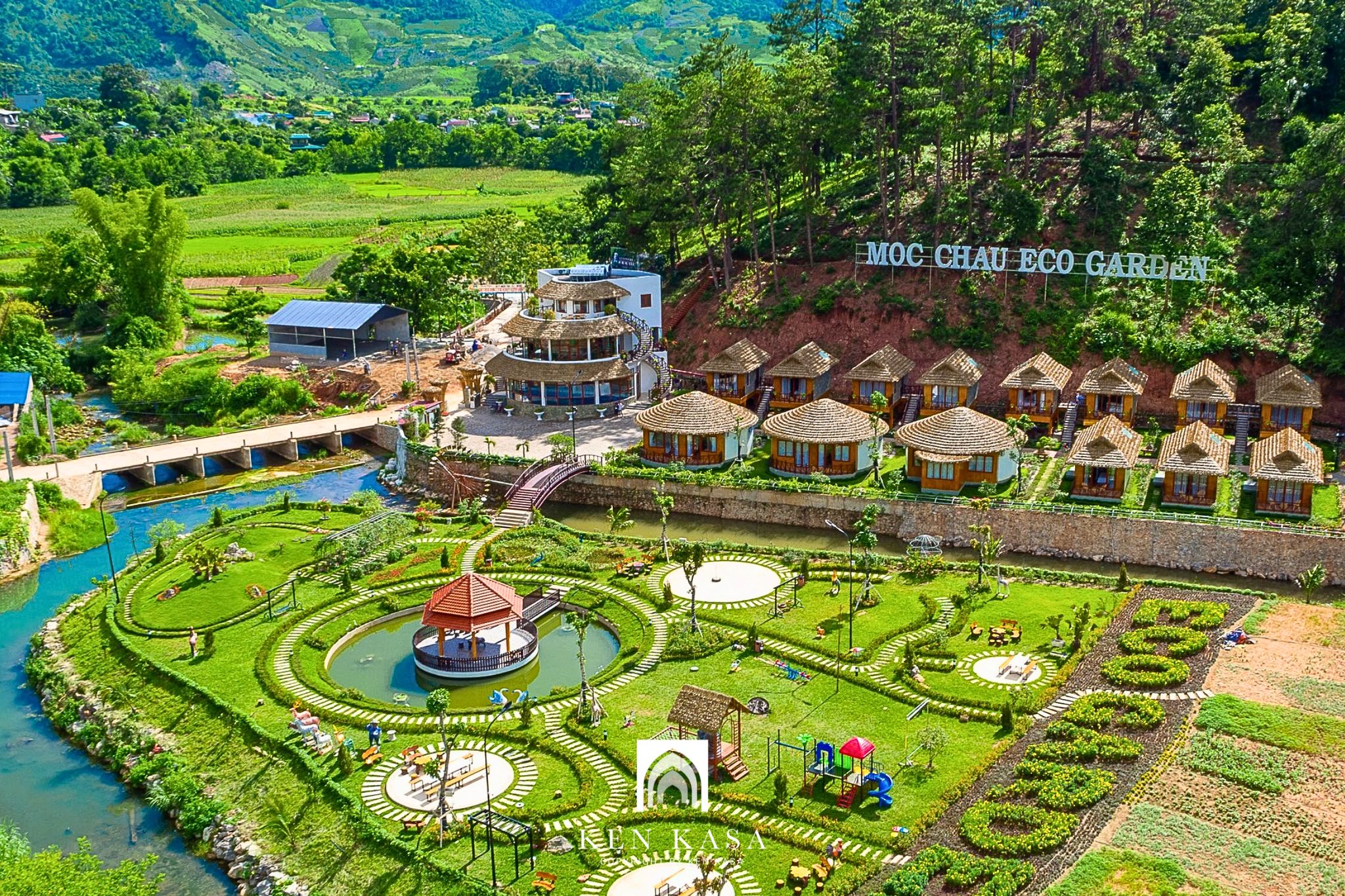 Toàn cảnh Mộc Châu Eco Garden